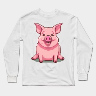 Happy Pig Long Sleeve T-Shirt